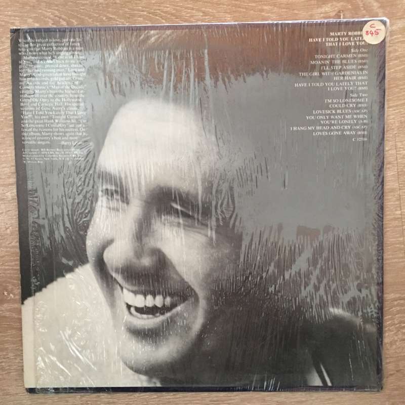 Marty Robbins - Have I Told You Lately That I love You? - Vinyl LP Record - Opened  - Very-Good+ ...