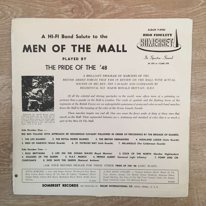 The Pride Of The '48  A Hi-Fi Band Salute To The Men Of The Mall - Vinyl LP Record - Opened...