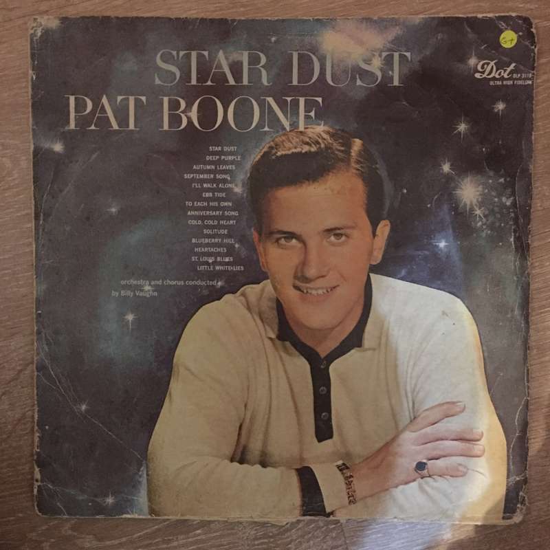 Pat Boone  Stardust - Vinyl LP Record - Opened  - Good+ Quality (G+)