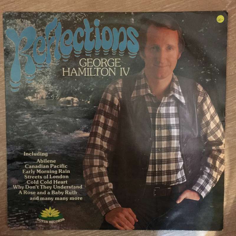 George Hamilton IV  Reflections  - Vinyl LP Record - Opened  - Very-Good- Quality (VG-)