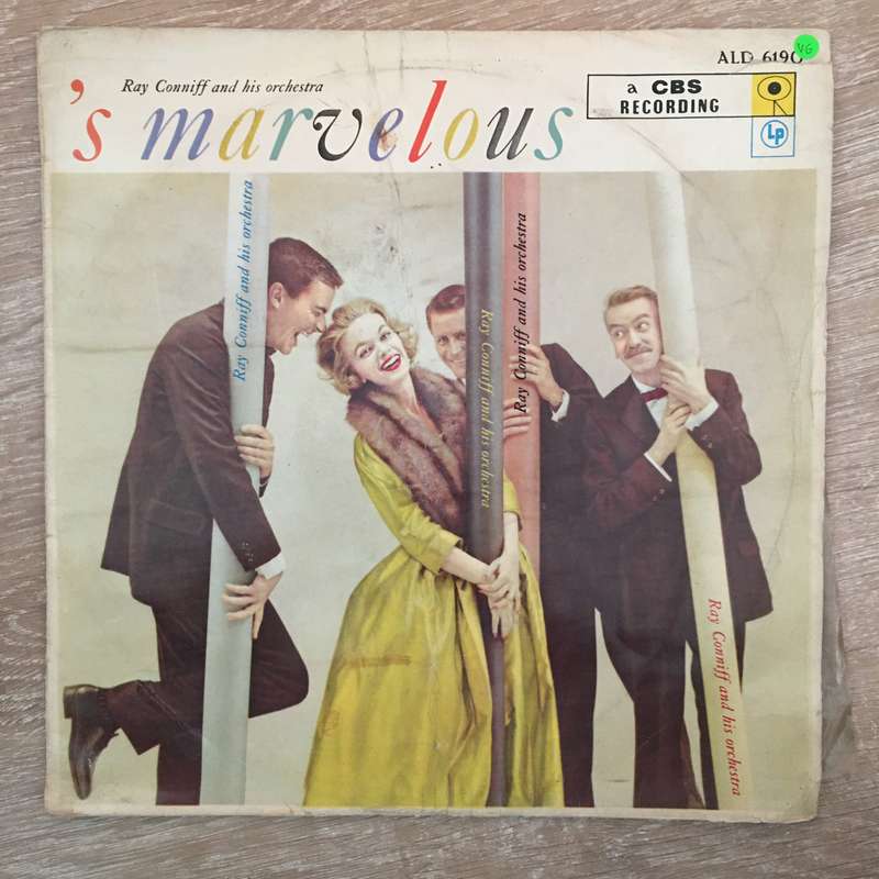 Ray Conniff And His Orchestra  'S Marvelous - Vinyl LP Record - Opened  - Very-Good Quality...