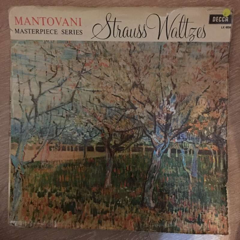Mantovani - Strauss Waltzes - Vinyl LP Record - Opened  - Good Quality (G)