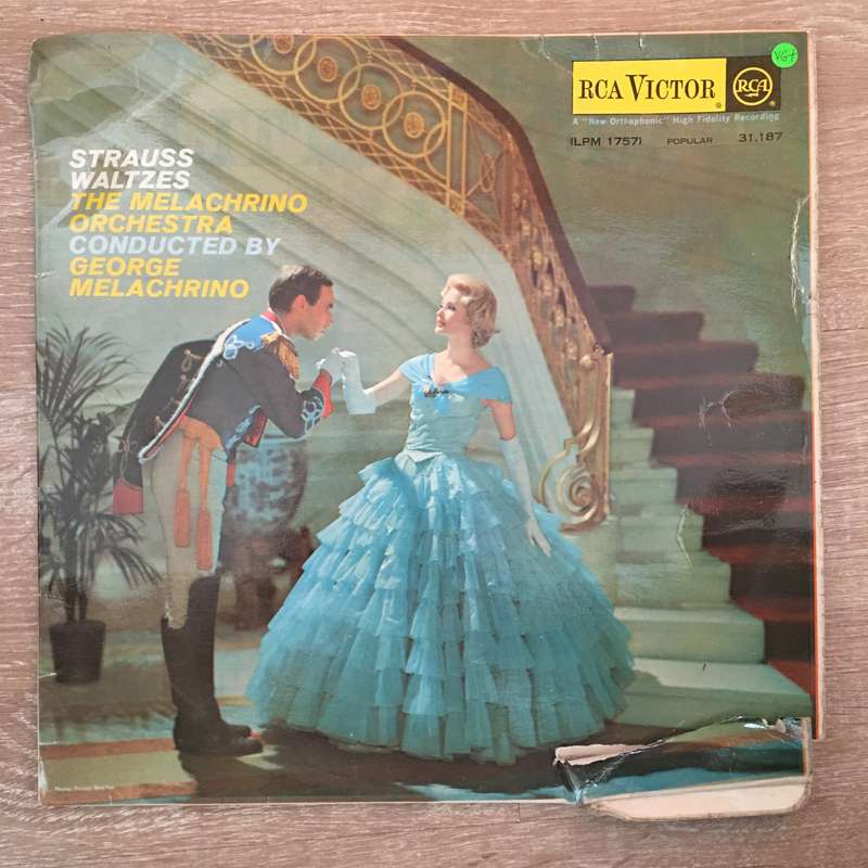 Strauss Waltzes - Vinyl LP Record - Opened  - Very-Good+ Quality (VG+)