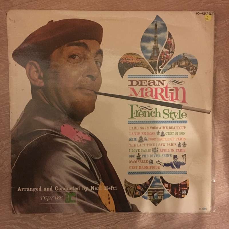 Dean Martin - French Style  - Vinyl LP Record - Opened  - Very-Good Quality (VG)