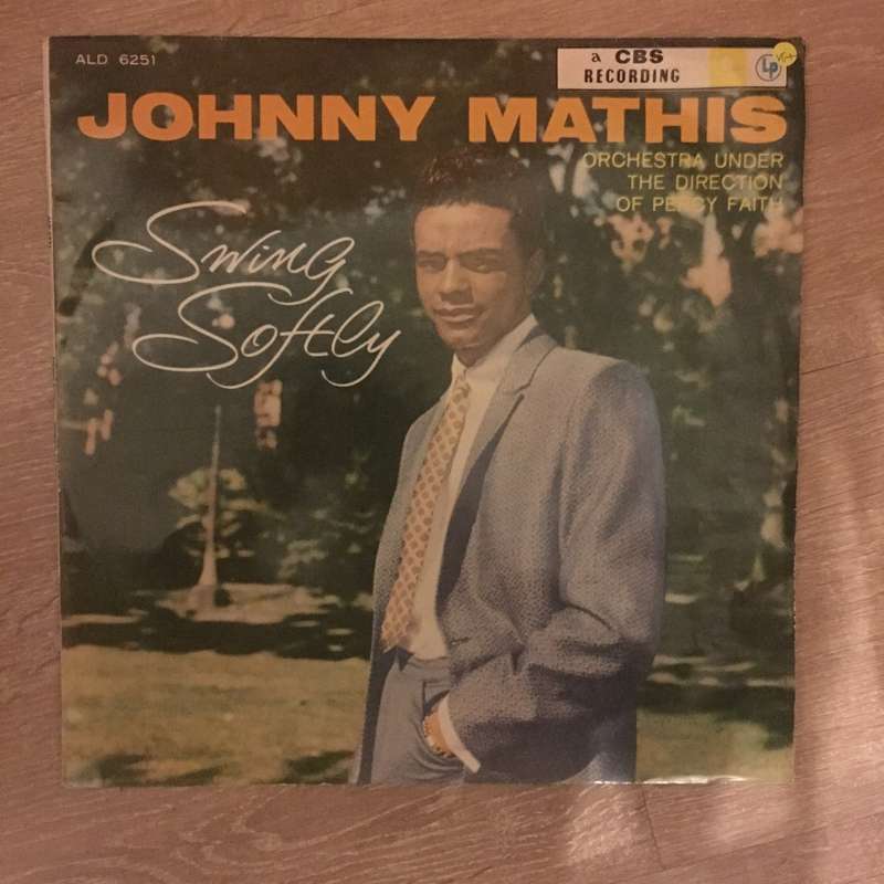 Johnny Mathis - Swing Softly  - Vinyl LP Record  - Opened  - Very-Good+ Quality (VG+)
