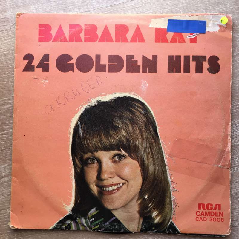 Barbara Ray 24 Golden Hits - Vinyl LP Record - Fair Quality (F)