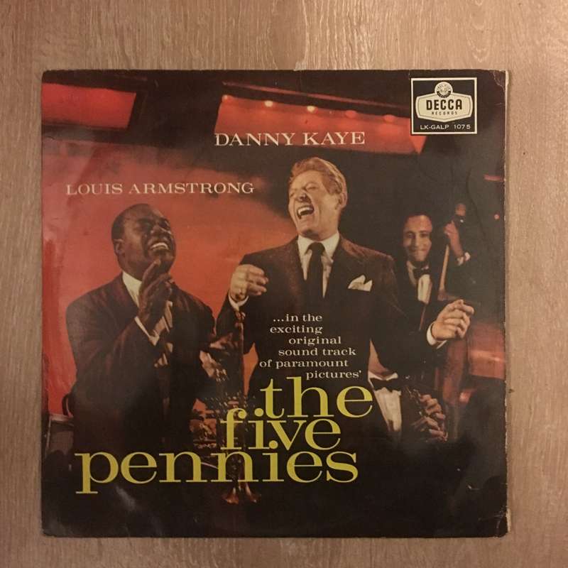 The Five Pennies - Danny Kaye & Louis Armstrong   - Vinyl LP Record - Opened  - Very-Good Quality...