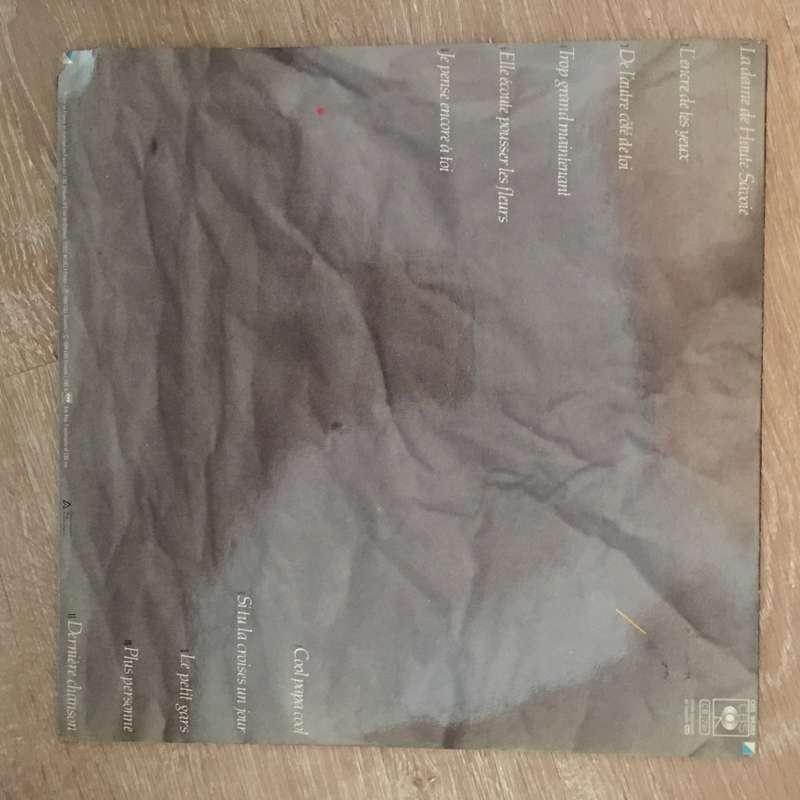 Francis Cabrel  Fragile - Vinyl LP Record - Opened  - Very-Good Quality (VG)