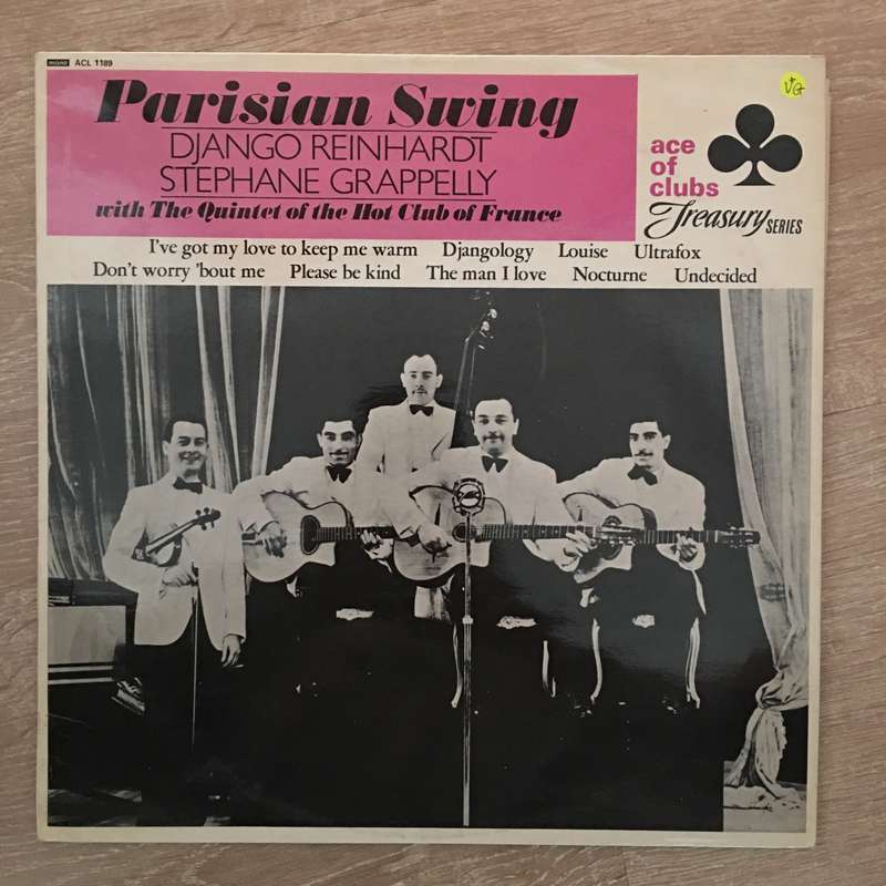 Django Reinhardt, Stephane Grappelly With Quintet Of The Hot Club Of France  Parisian Swing - ...