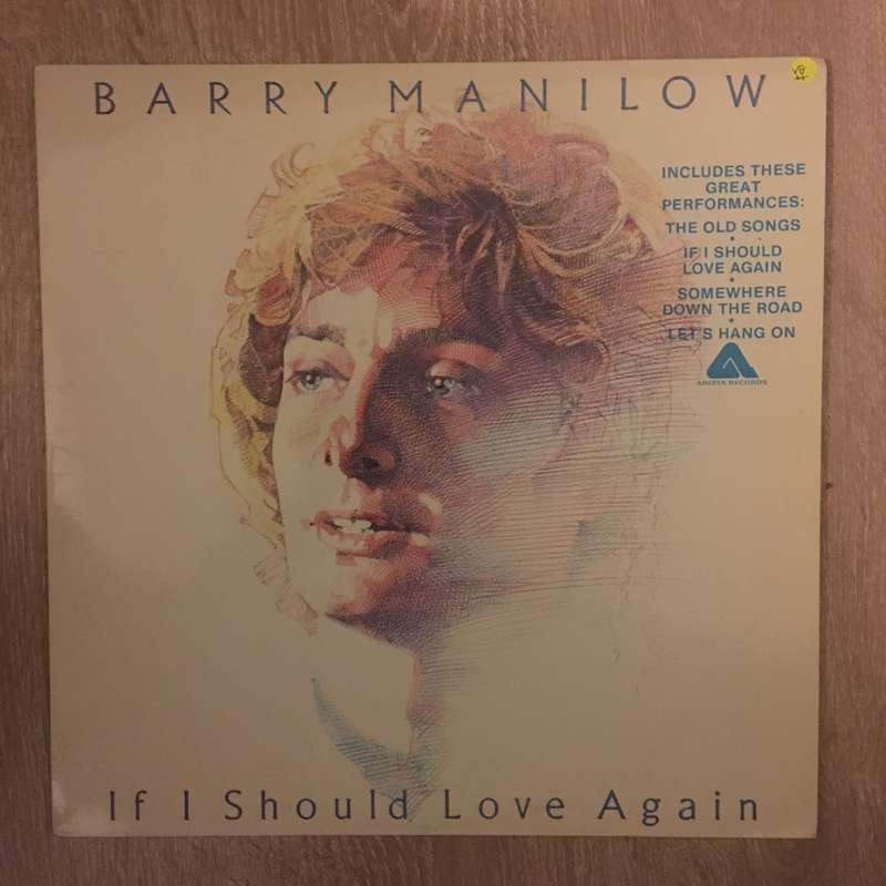 Barry Manilow - If I Should Love Again - Vinyl LP Record  - Very-Good+ Quality (VG+)