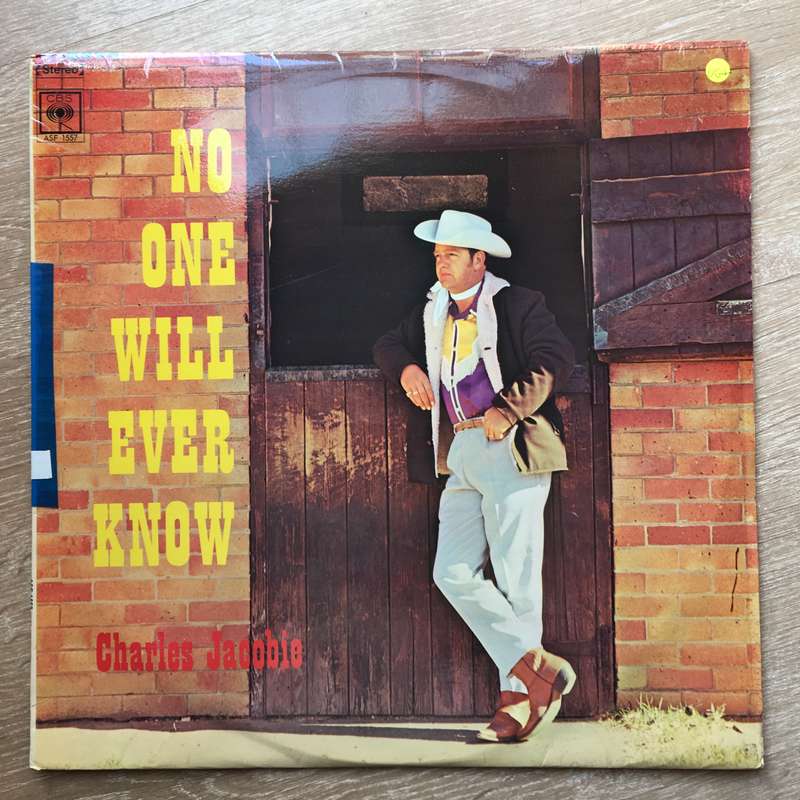 Charles Jacobie - No-one Will Ever Know - Vinyl LP Record - Opened  - Very-Good+ Quality (VG+)