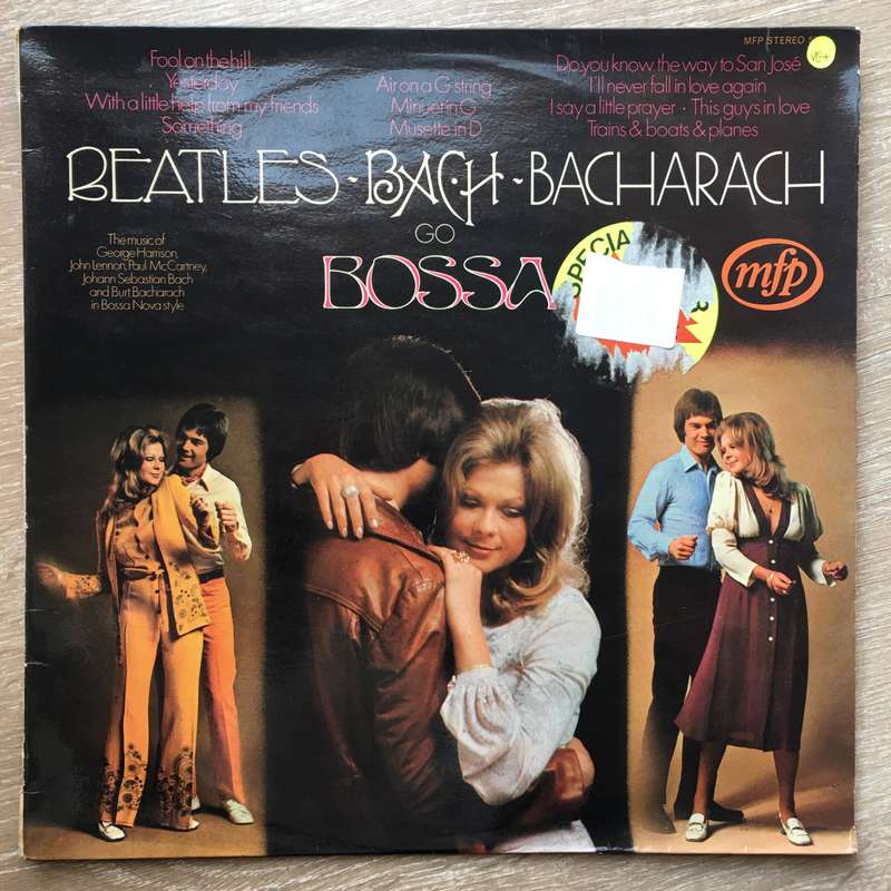Beatles, Bach, Bacharach Go Bossa - Vinyl LP Record - Opened  - Very-Good+ Quality (VG+)