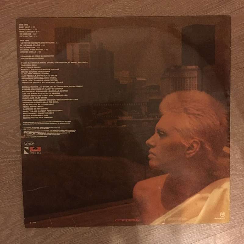 Alicia Bridges  Alicia Bridges - Vinyl LP Record - Opened  - Good+ Quality (G+)