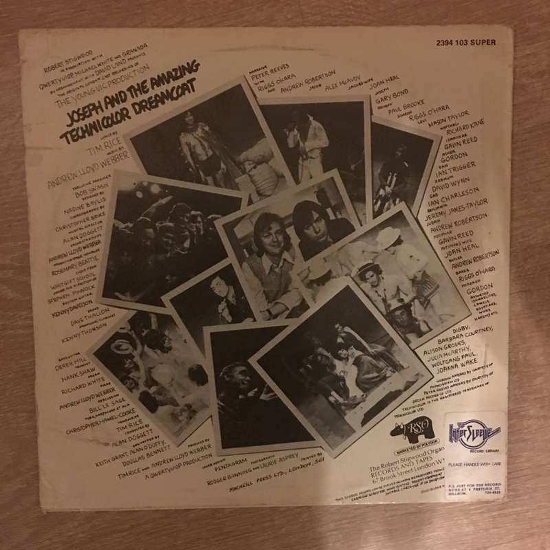 Andrew Lloyd Webber, Tim Rice - Joseph And The Amazing Technicolor Dreamcoat - Original London Ca...