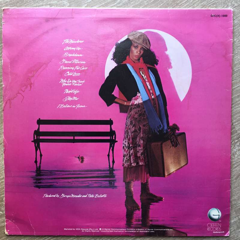 Donna Summer  The Wanderer - Vinyl LP Record - Opened  - Very-Good- Quality (VG-)