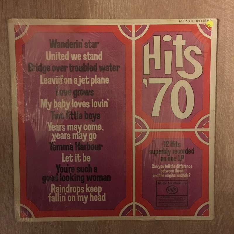 Hits '70  - Vinyl LP Record - Opened  - Very-Good Quality (VG)