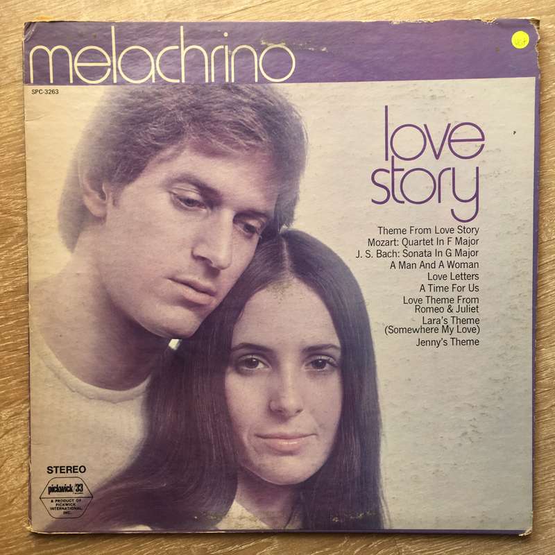 Melachrino  Love Story -  Vinyl LP Record - Very-Good+ Quality (VG+)