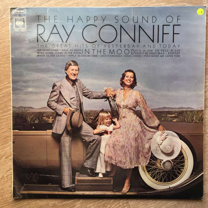 Ray Conniff - The Happy Sound Of Ray Conniff -  Vinyl LP Record - Very-Good+ Quality (VG+)
