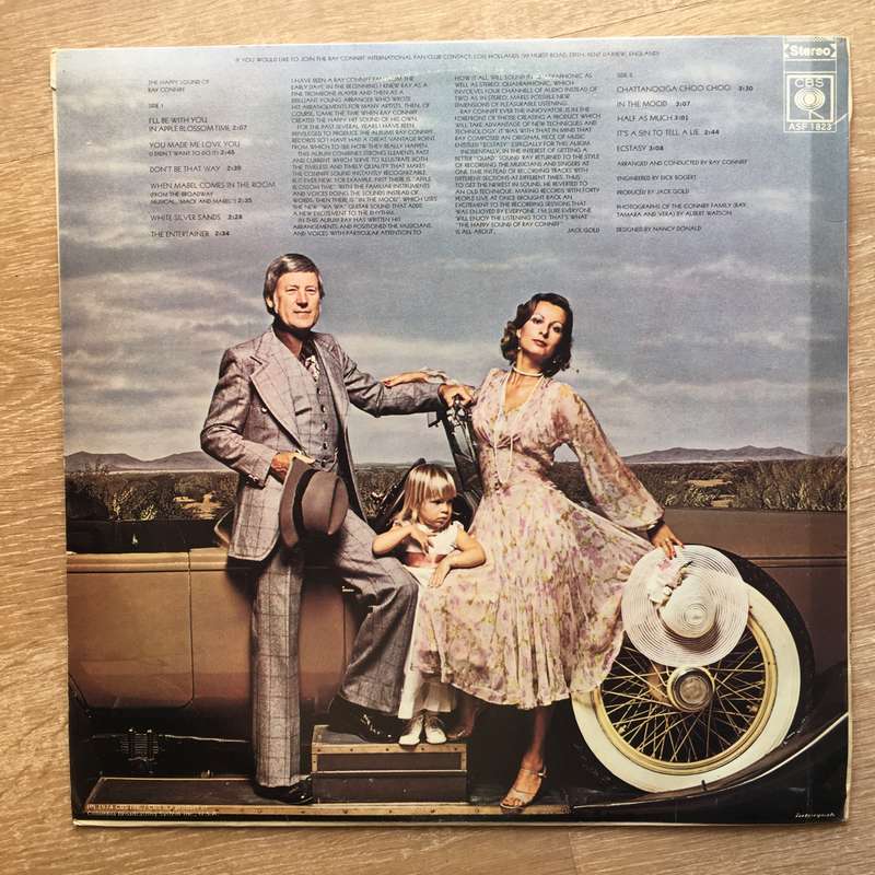 Ray Conniff - The Happy Sound Of Ray Conniff -  Vinyl LP Record - Very-Good+ Quality (VG+)