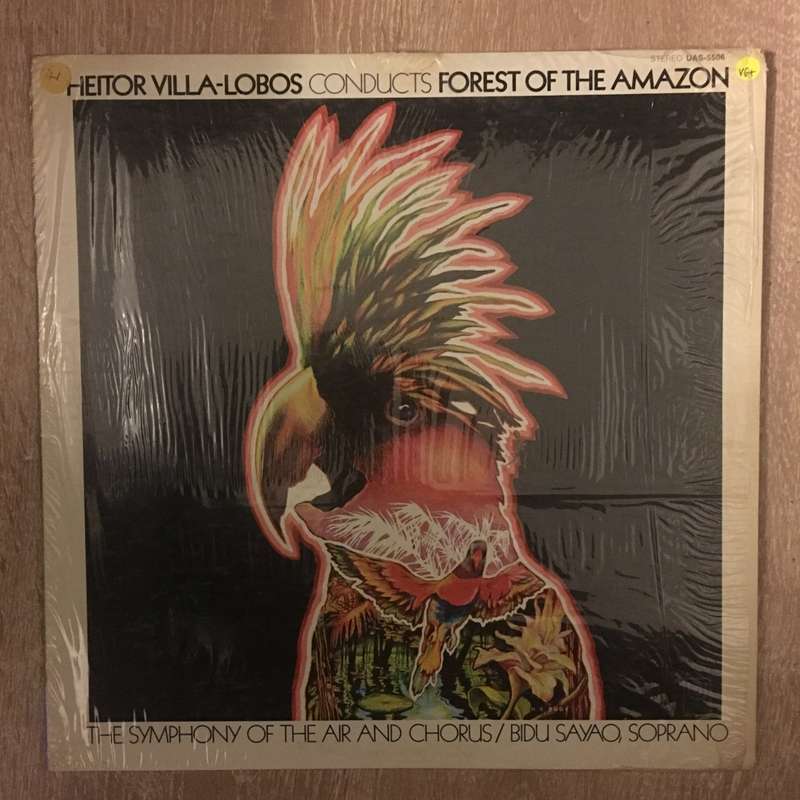 Heitor Villa-Lobos  Forests Of The Amazon  - Vinyl LP Record - Opened  - Very-Good+ Quality...