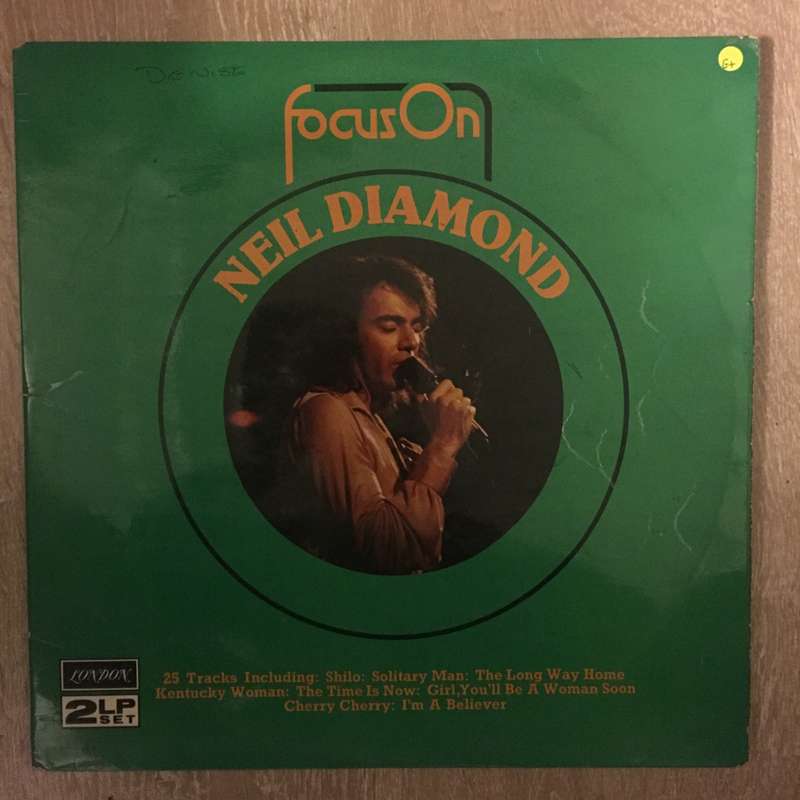 Focus On Neil Diamond - Double Vinyl LP Record - Opened  - Good+ Quality (G+)