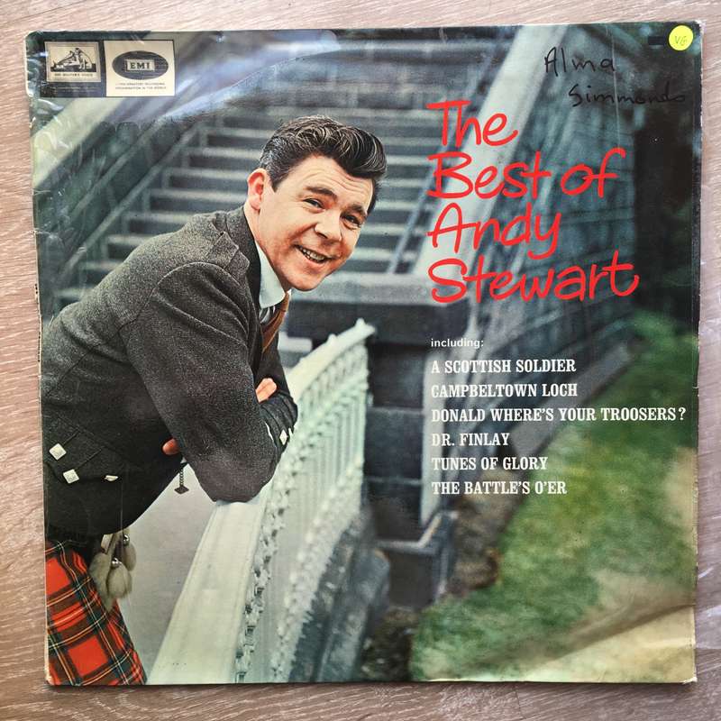 Andy Stewart  - The Best of Andy Stewart - Vinyl LP Record - Opened  - Very-Good Quality (VG)
