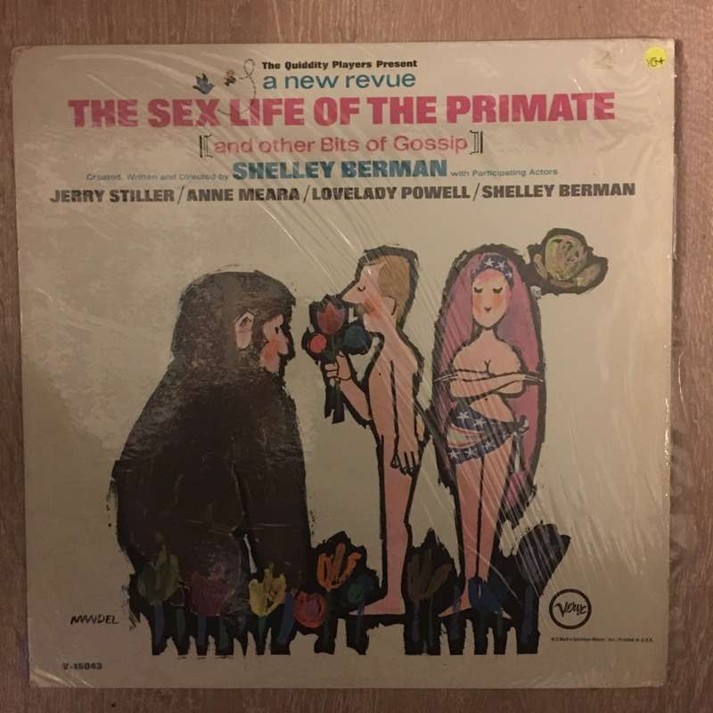 Shelley Berman  The S Life Of The Primate (And Other Bits Of Gossip) - Vinyl LP Record - Op...