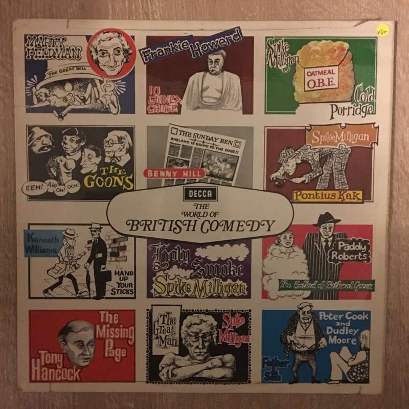 The World Of British Comedy - Vinyl LP Record - Opened  - Very-Good+ Quality (VG+)