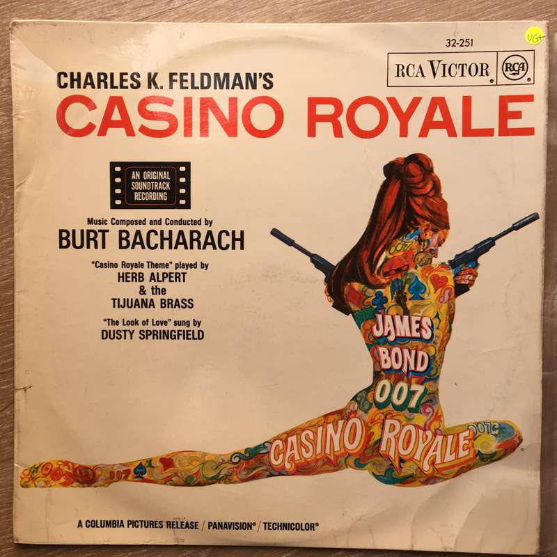 Burt Bacharach  Casino Royale (Original Motion Picture Soundtrack)   Vinyl LP Record - O...