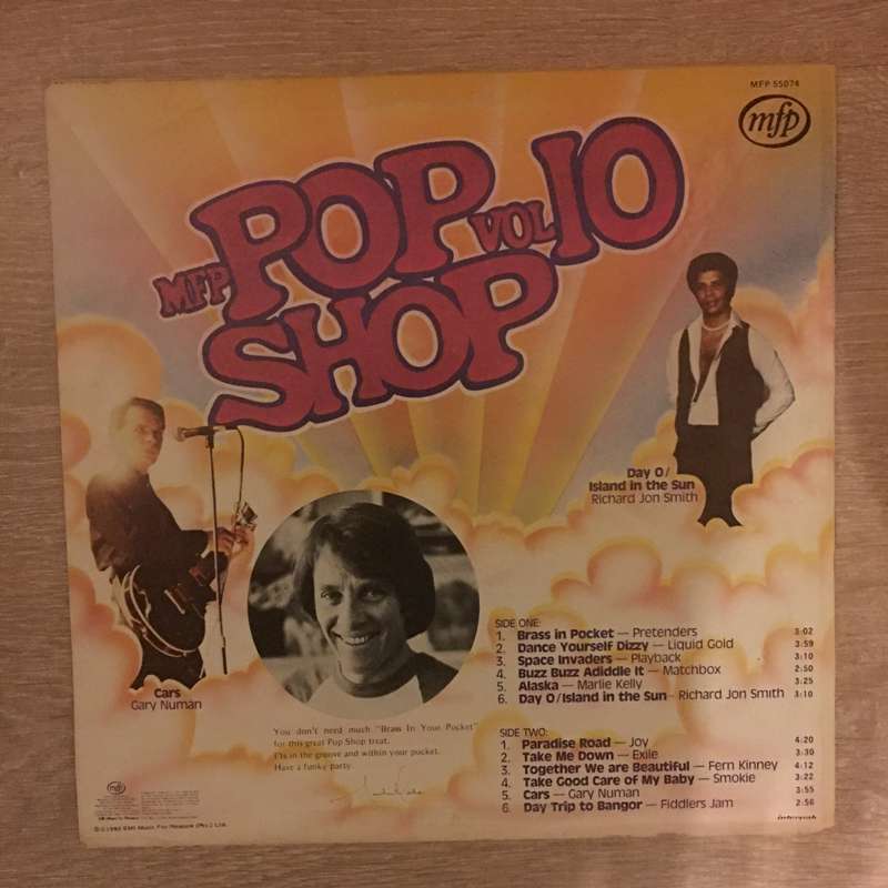 Pop Shop Vol 10 - Vinyl LP Record - Very-Good- Quality (VG-)