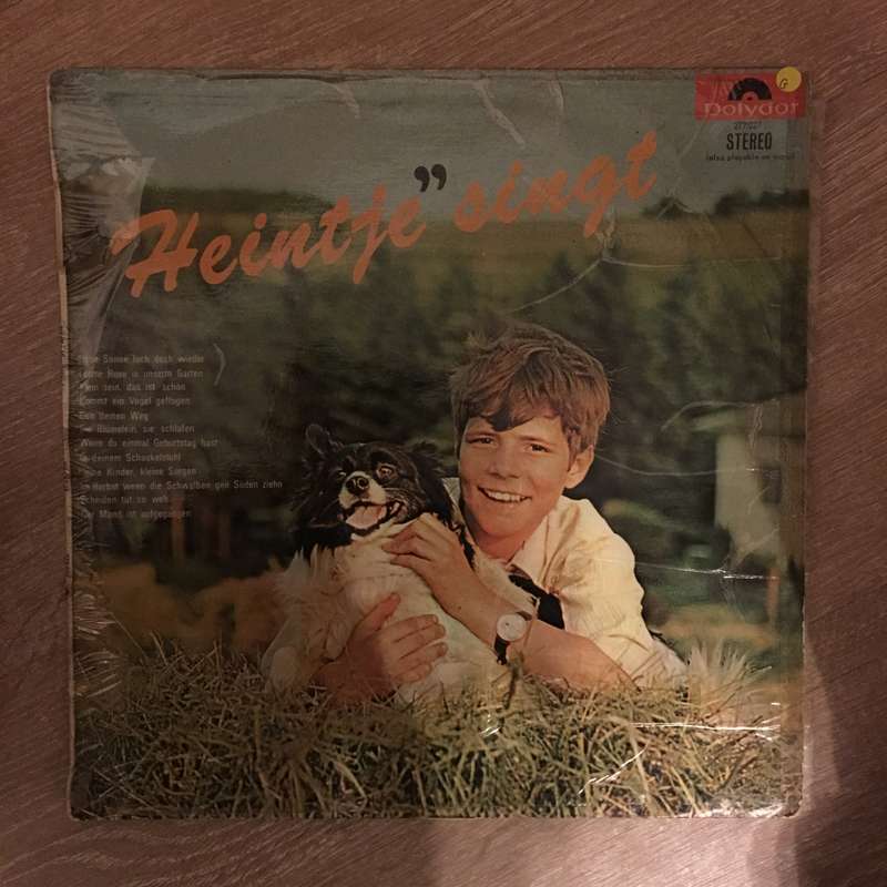 Heintje Singt -  Vinyl LP Record - Opened  - Good Quality (G)