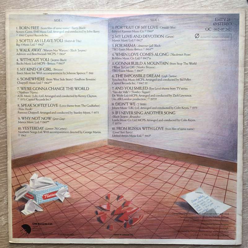Heart Breakers - 20 Golden Greats From Matt Monro  Vinyl LP Record - Opened  - Very-Good+ Qual...