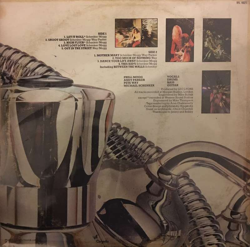 UFO - Force It - Vinyl LP Record - Opened  - Very-Good Quality (VG)