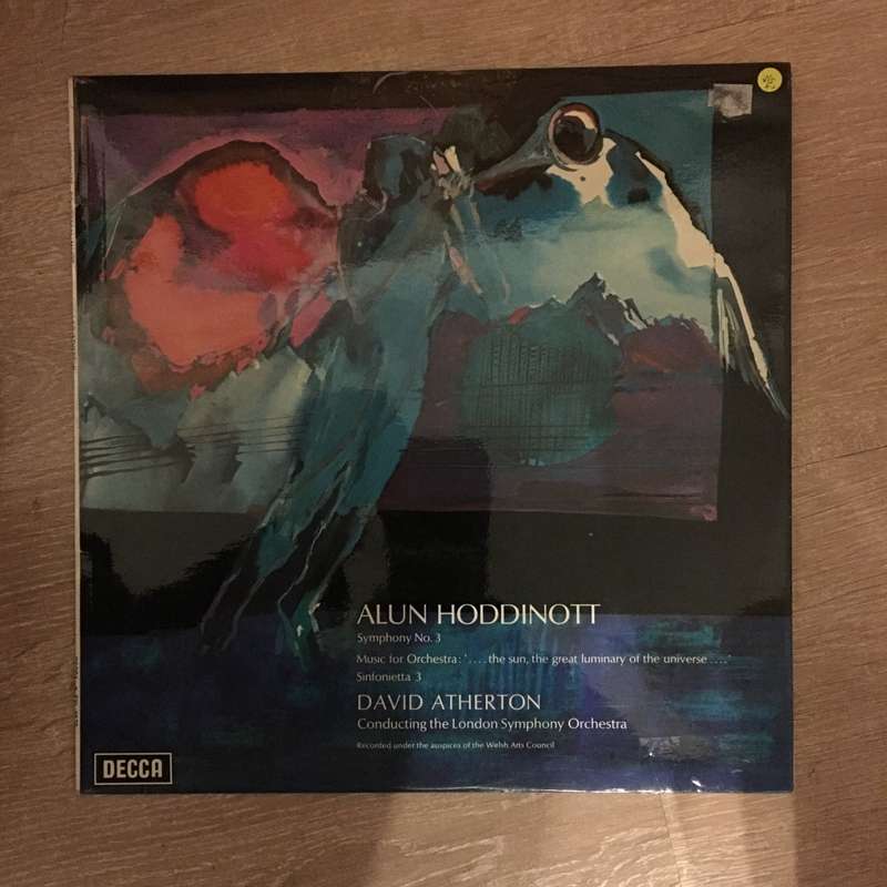 Alun Hoddinott, David Atherton Conducting The London Symphony Orchestra  - Vinyl LP Record - Open...