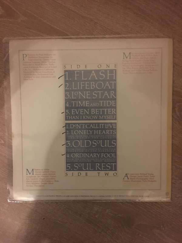 Paul Williams - Ordinary Fool - Vinyl LP Record - Opened  - Very-Good Quality (VG)