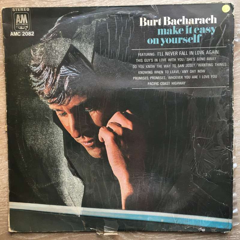 Burt Bacharach - Make It Easy On Yourself  Vinyl LP Record - Opened  - Good+ Quality (G+)