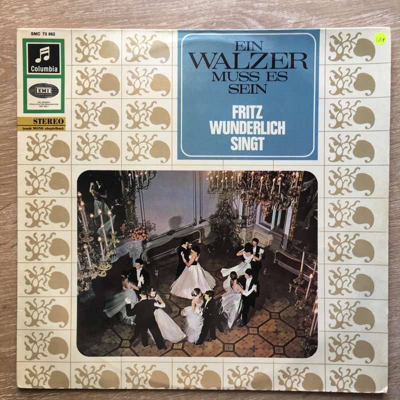 Fritz Wunderlich  Ein Walzer Muss Es Sein -  Vinyl LP Record - Very-Good+ Quality (VG+)