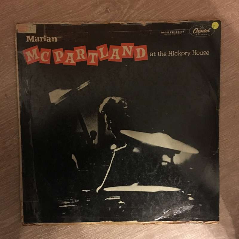 Marian McPartland At The Hickory House -  Vinyl LP Record - Opened  - Good Quality (G)