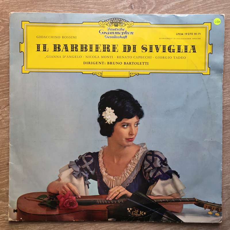 Il Barbiere Di Siviglia - Gioacchino Rossini Dirigent: Bruno Bartoletti  -  Vinyl LP Record - Ver...