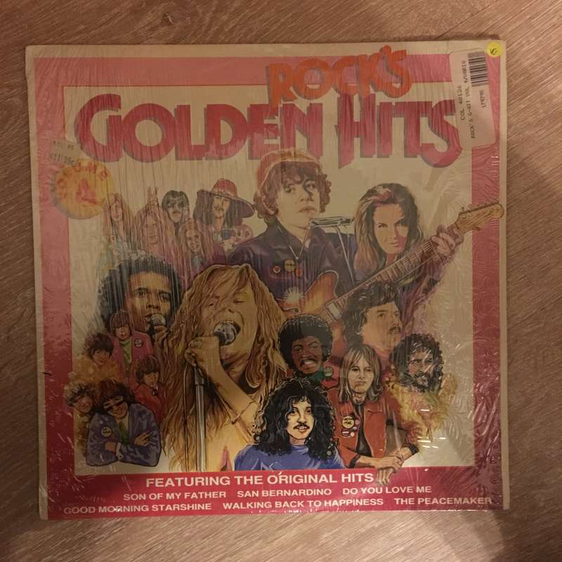 Rock's Golden Hits - Original Artists - Vol 4 - Vinyl LP Record - Opened  - Very-Good Quality (VG)