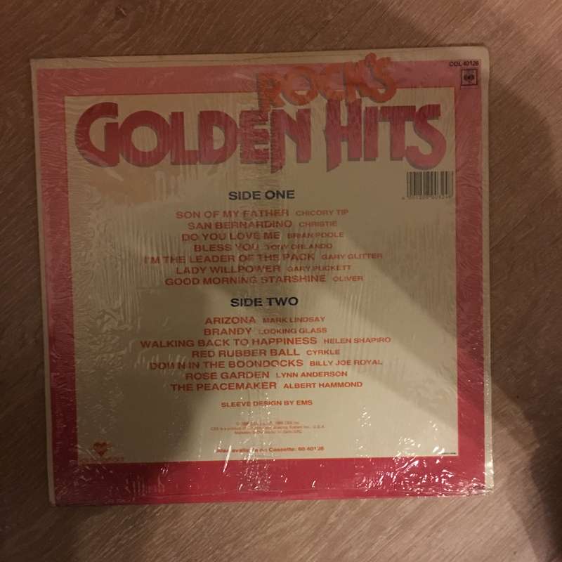 Rock's Golden Hits - Original Artists - Vol 4 - Vinyl LP Record - Opened  - Very-Good Quality (VG)