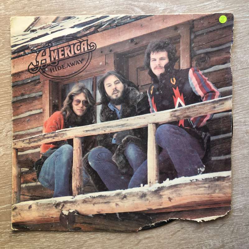 America  - Hideaway  - Vinyl LP Record (VG-)