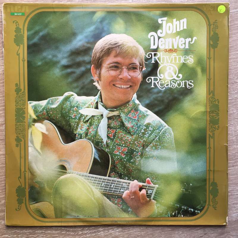 John Denver  Rhymes & Reasons - Vinyl LP Record - Opened  - Very-Good+ (VG+)