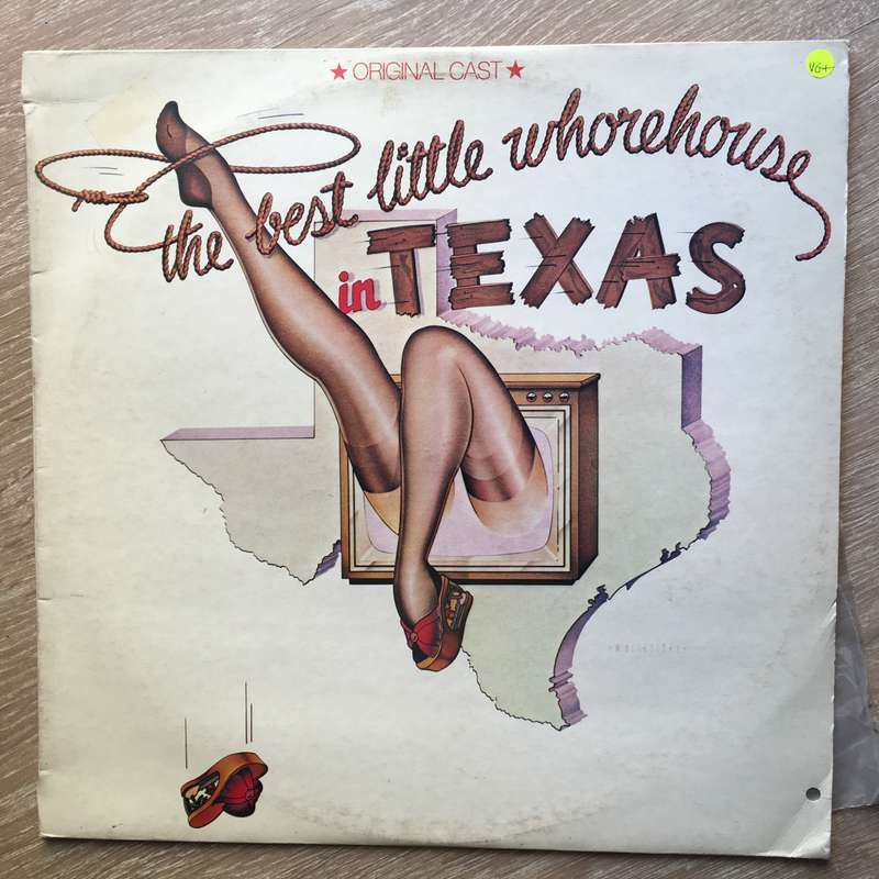 The Best Little W-house In Texas - Original Cast - Vinyl LP Record (VG+)