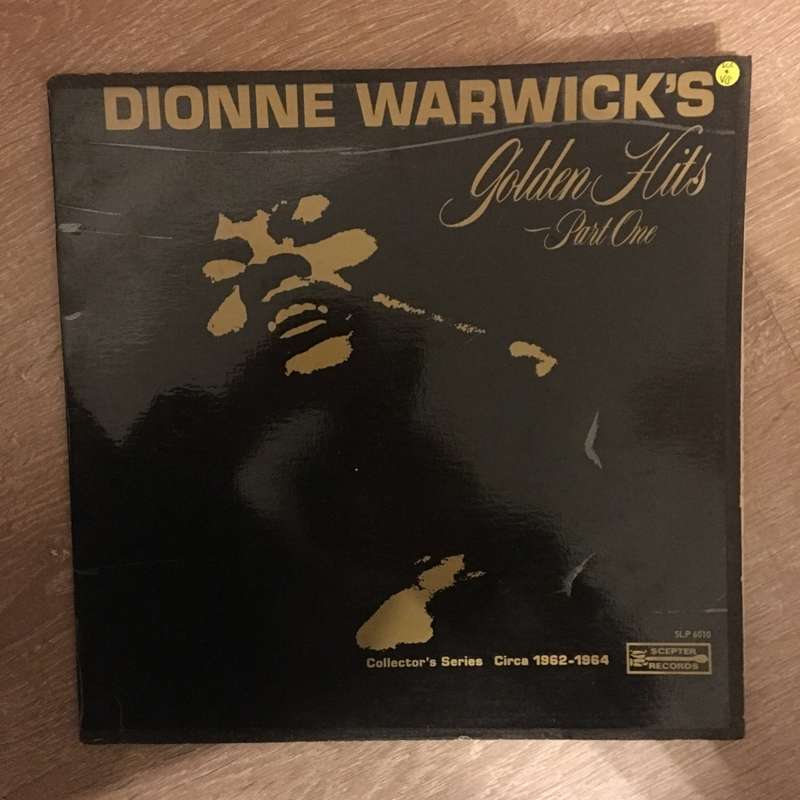 Dionne Warwick - Golden Hits Part One - Vinyl LP Record - Opened  - Very-Good Quality (VG)