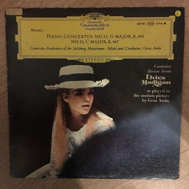 Geza Anda, Mozart  Mozart: Piano Concertos Nos. 17 & 21 - Vinyl LP Record - Opened  - Very-...