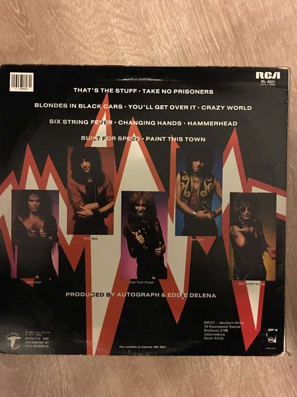 Autograph - That's the Stuff - Vinyl LP Record - Opened  - Very-Good+ Quality (VG+)