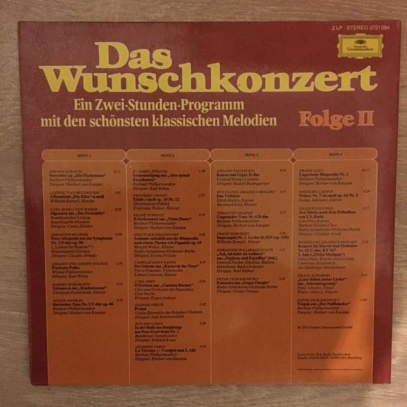 Das Wunderkonzert - Vinyl Record - Opened  - Very-Good+ Quality (VG+)