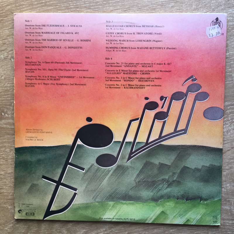Waldo De Los Rios - The Splendour Of  - Vinyl LP Record - Opened  - Very-Good Quality (VG)