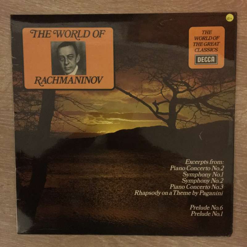 Rachmaninov  The World Of Rachmaninov - Vinyl LP Record - Opened  - Very-Good+ Quality (...
